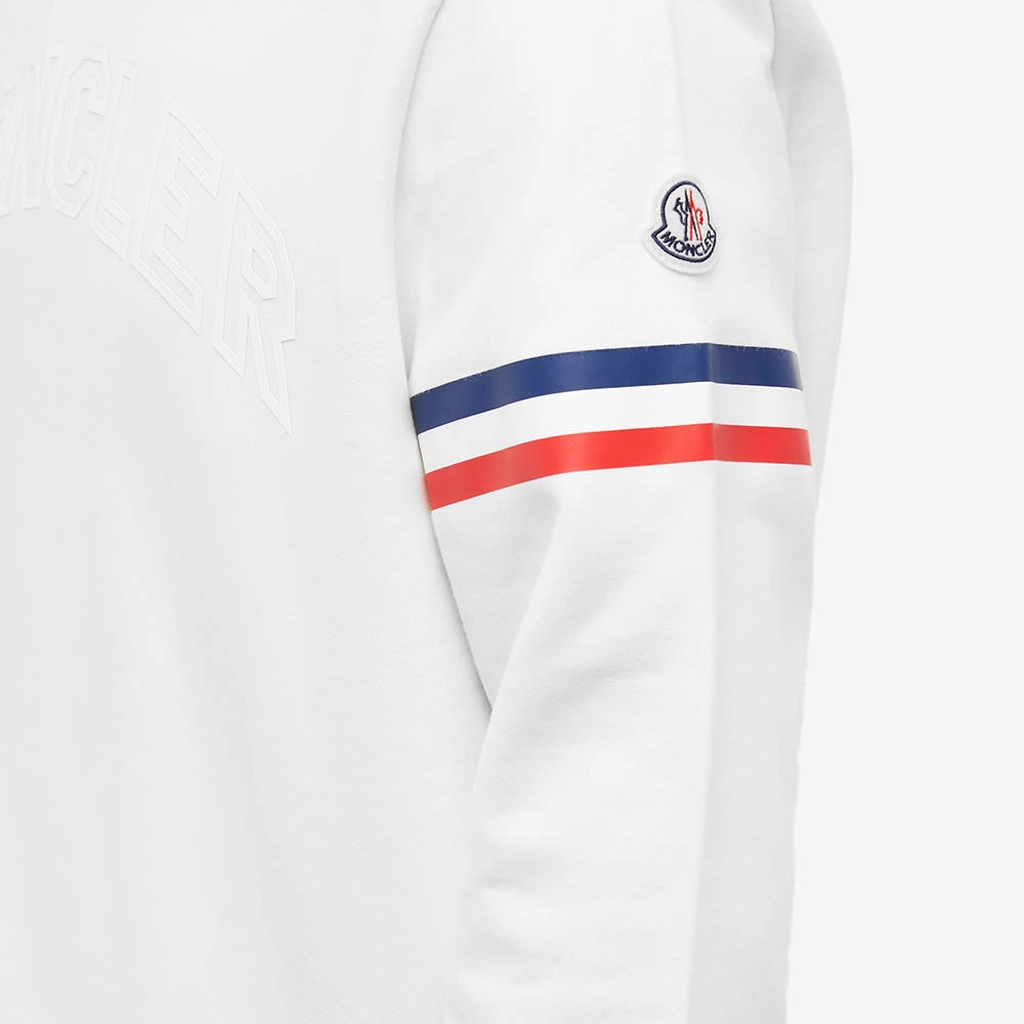 Moncler Men's Arch Logo Crew Sweat White