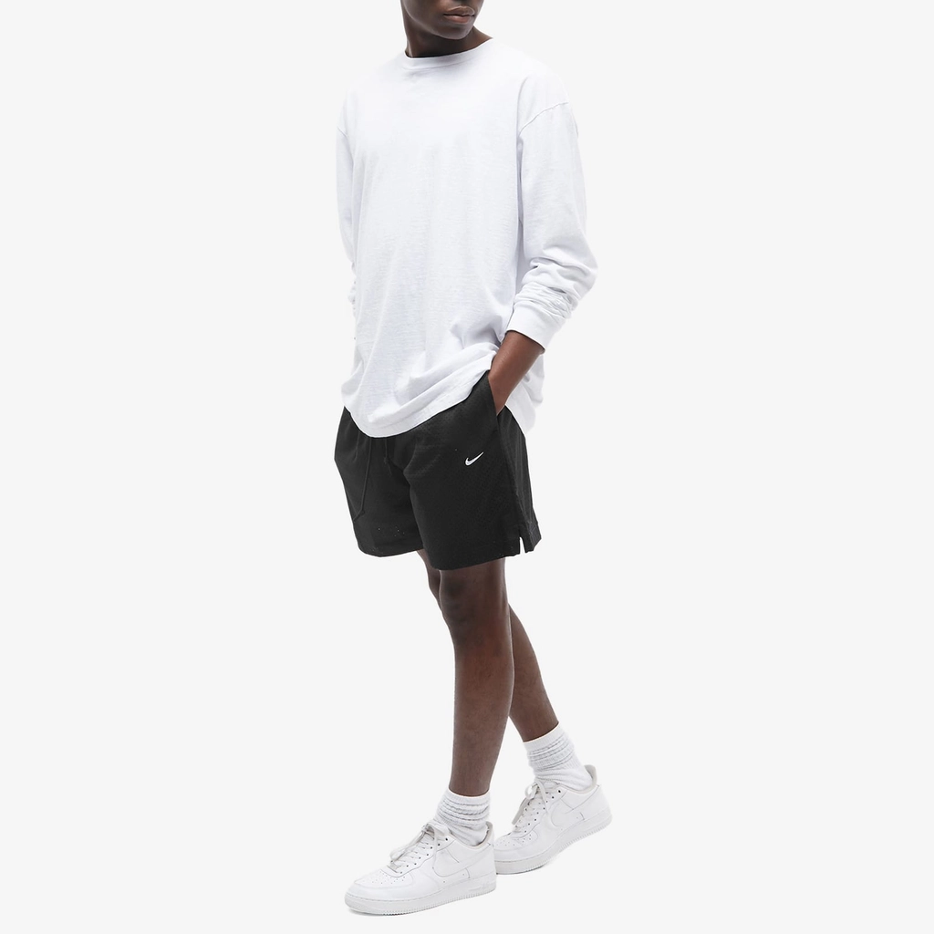 Nike Men's Authentics Mesh Shorts Black/White