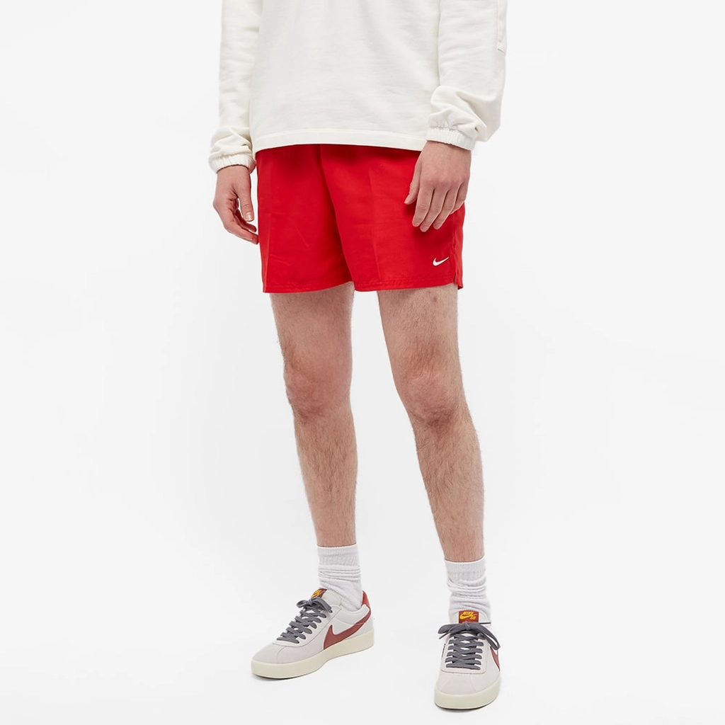 Nike Men's Swim Essential 5" Volley Shorts University Red