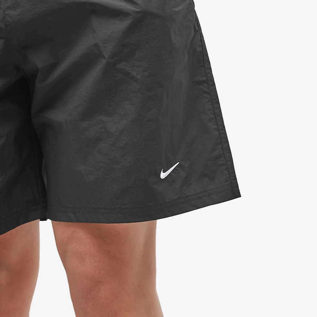 Nike Men's Solo Swoosh Woven Shorts Black/White