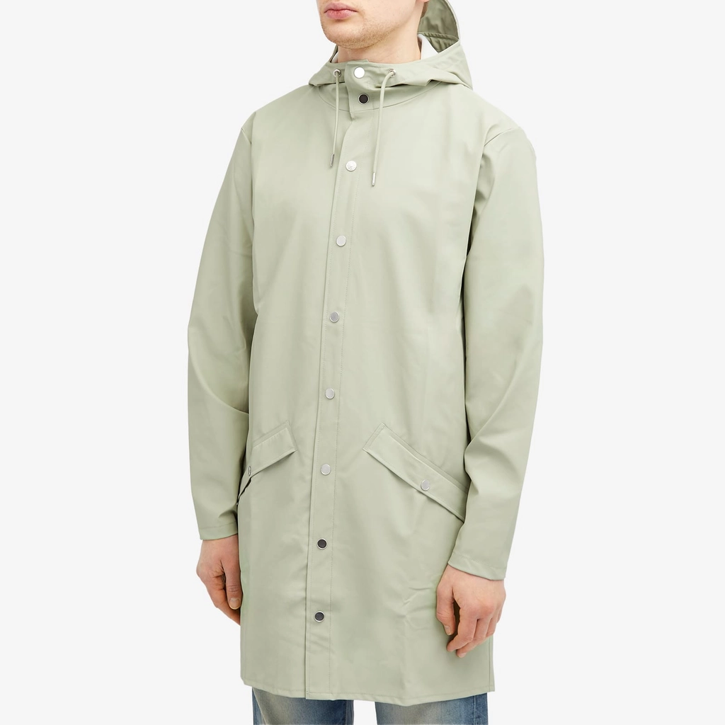 RAINS Men's Long Jacket Earth