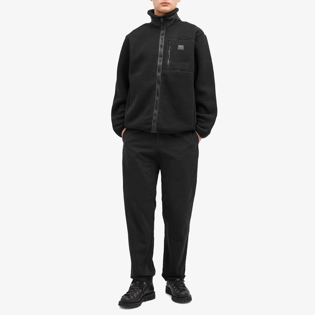 RAINS Men's Yermo Fleece Jacket Black