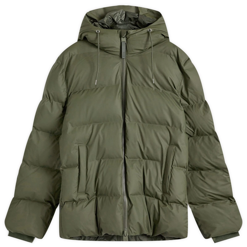 RAINS Men's Alta Puffer Jacket Green