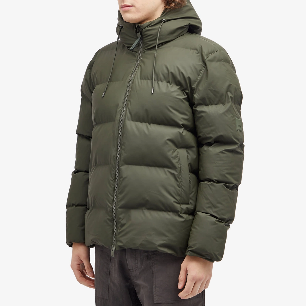 RAINS Men's Alta Puffer Jacket Green