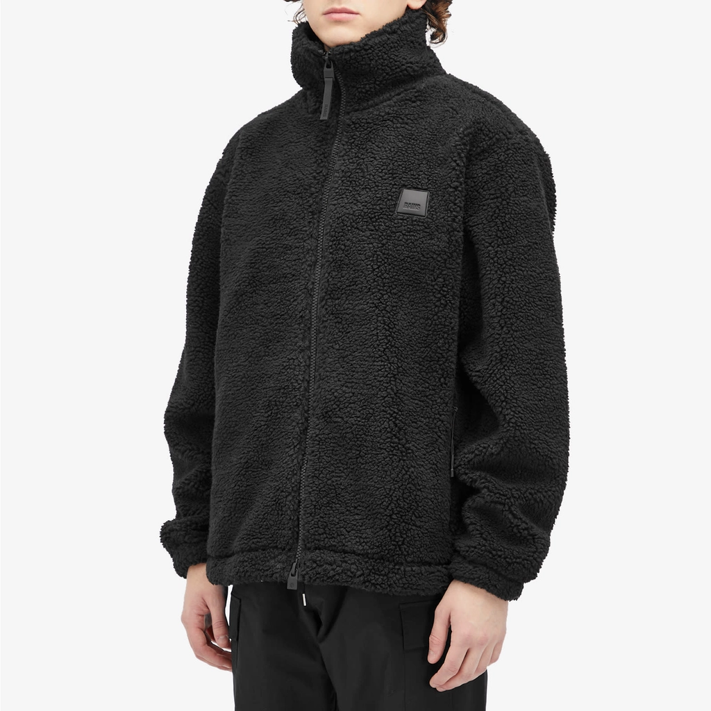 RAINS Men's Kofu Fleece Jacket Black