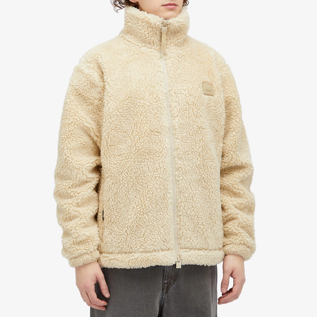 RAINS Men's Kofu Fleece Jacket Sand