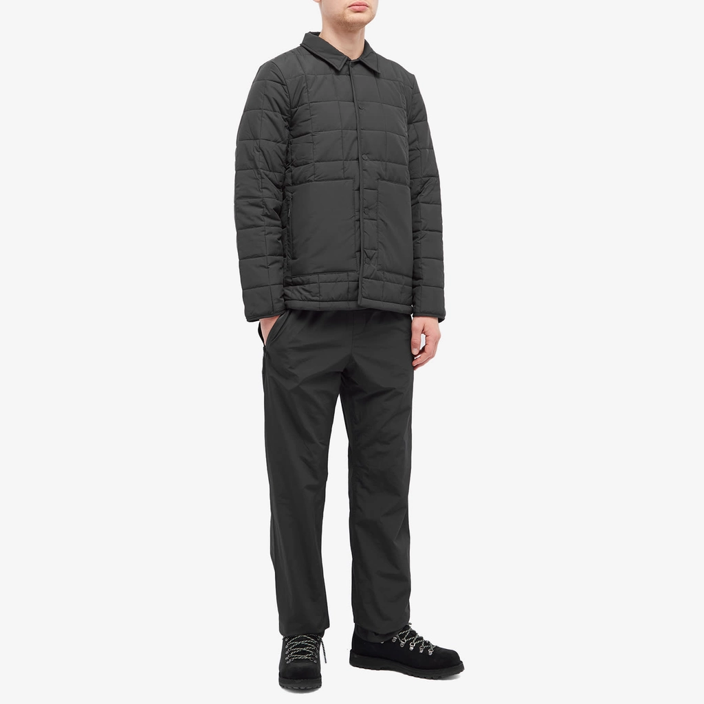 RAINS Men's Liner Shirt Jacket Black