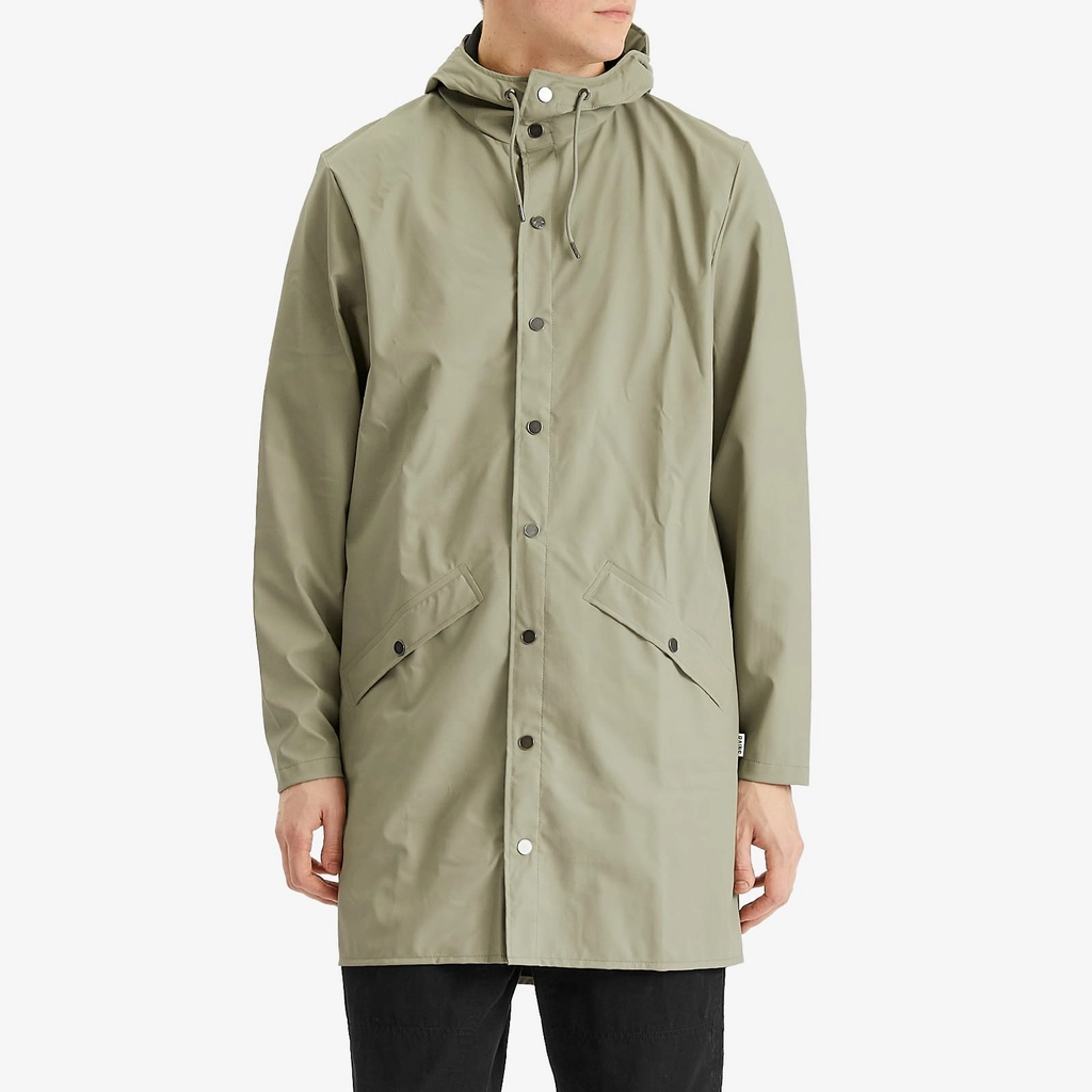 RAINS Men's Long Jacket Drift