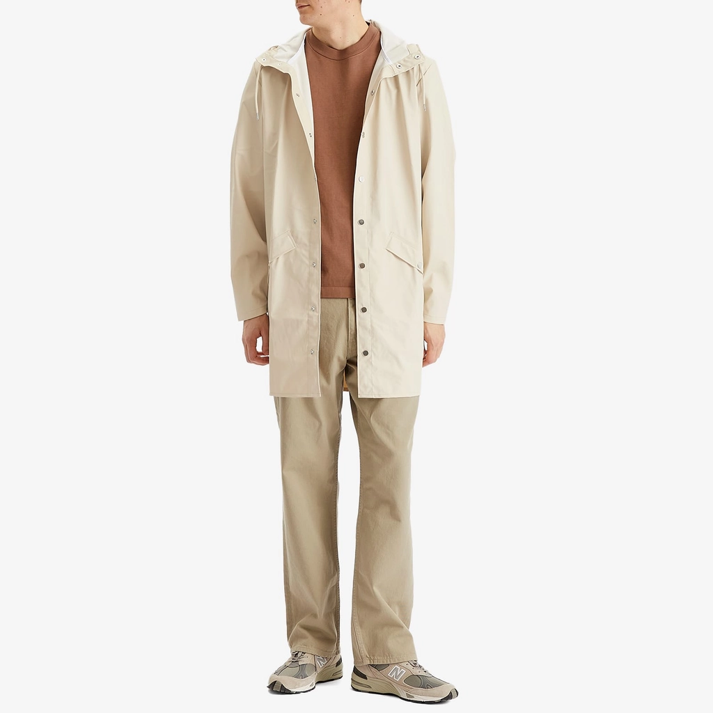 RAINS Men's Long Jacket Dune