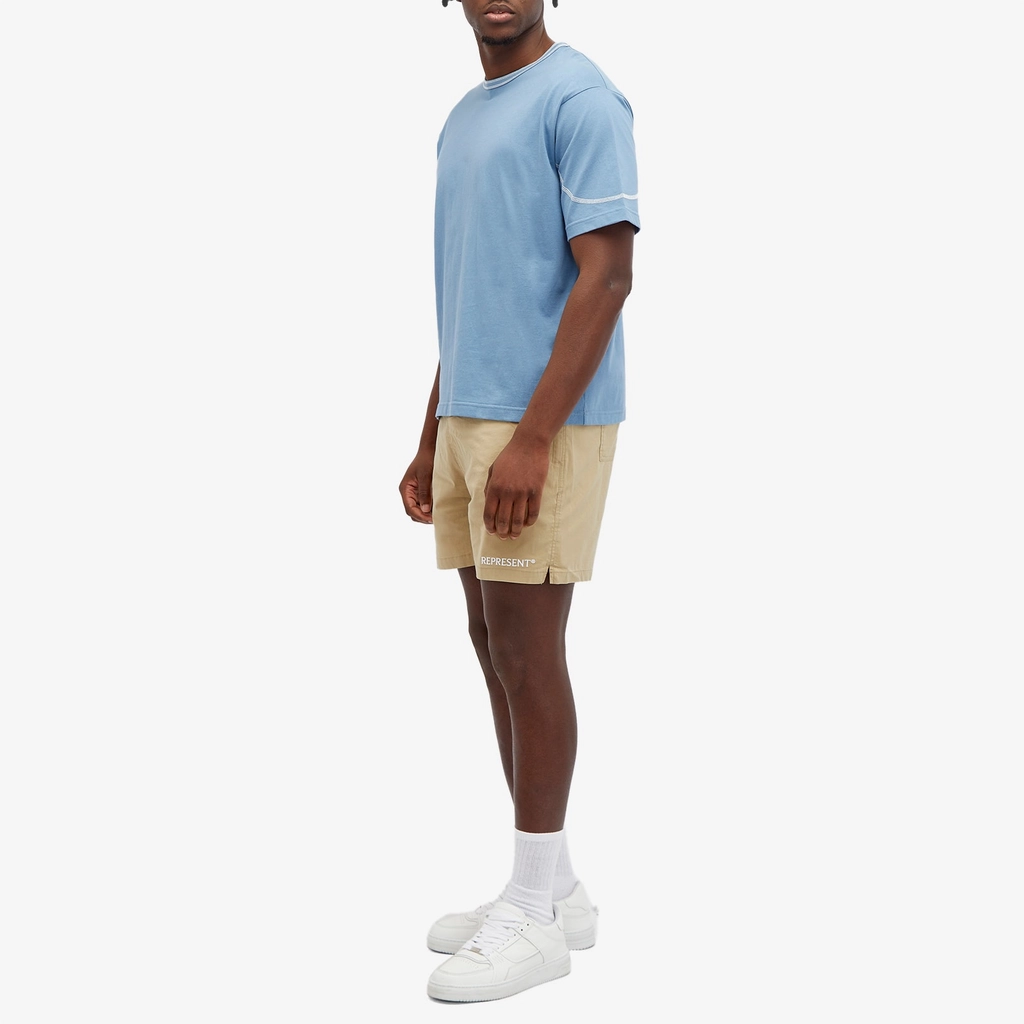 Represent Men's Shorts Washed Taupe