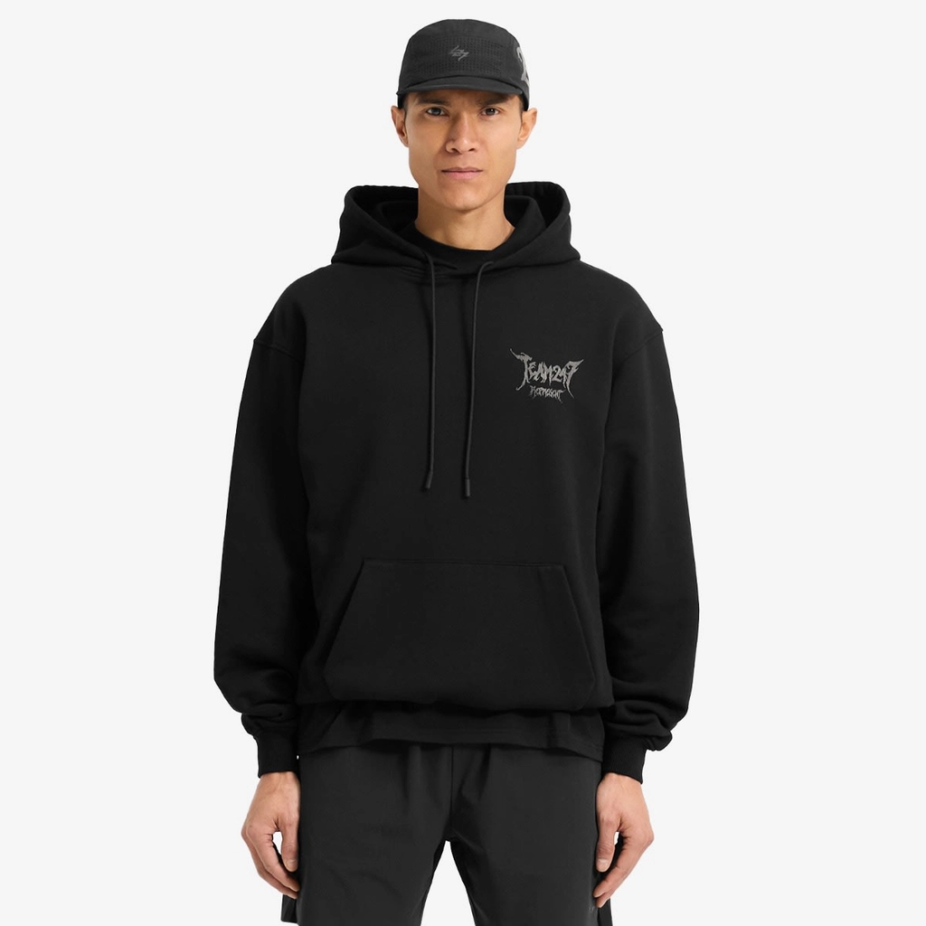 Represent END. x  Men's 247 Oversized Hoodie Jet Black