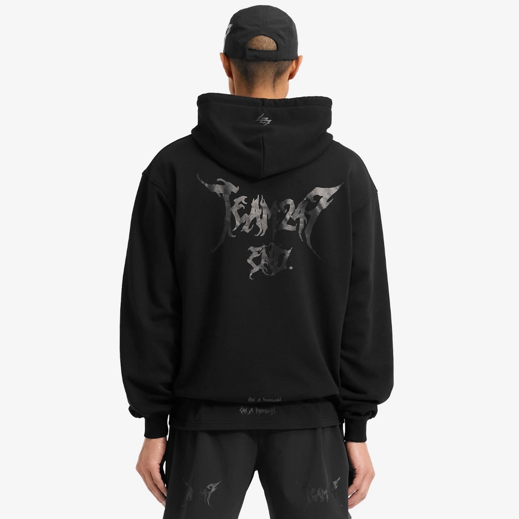 Represent END. x  Men's 247 Oversized Hoodie Jet Black
