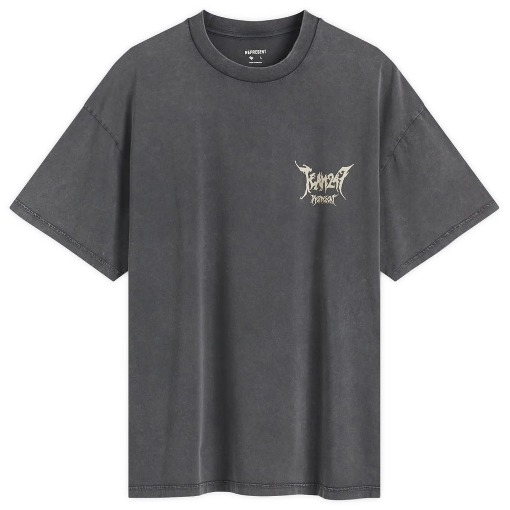 Represent END. x  Men's 247 Oversized T-Shirt Washed Grey