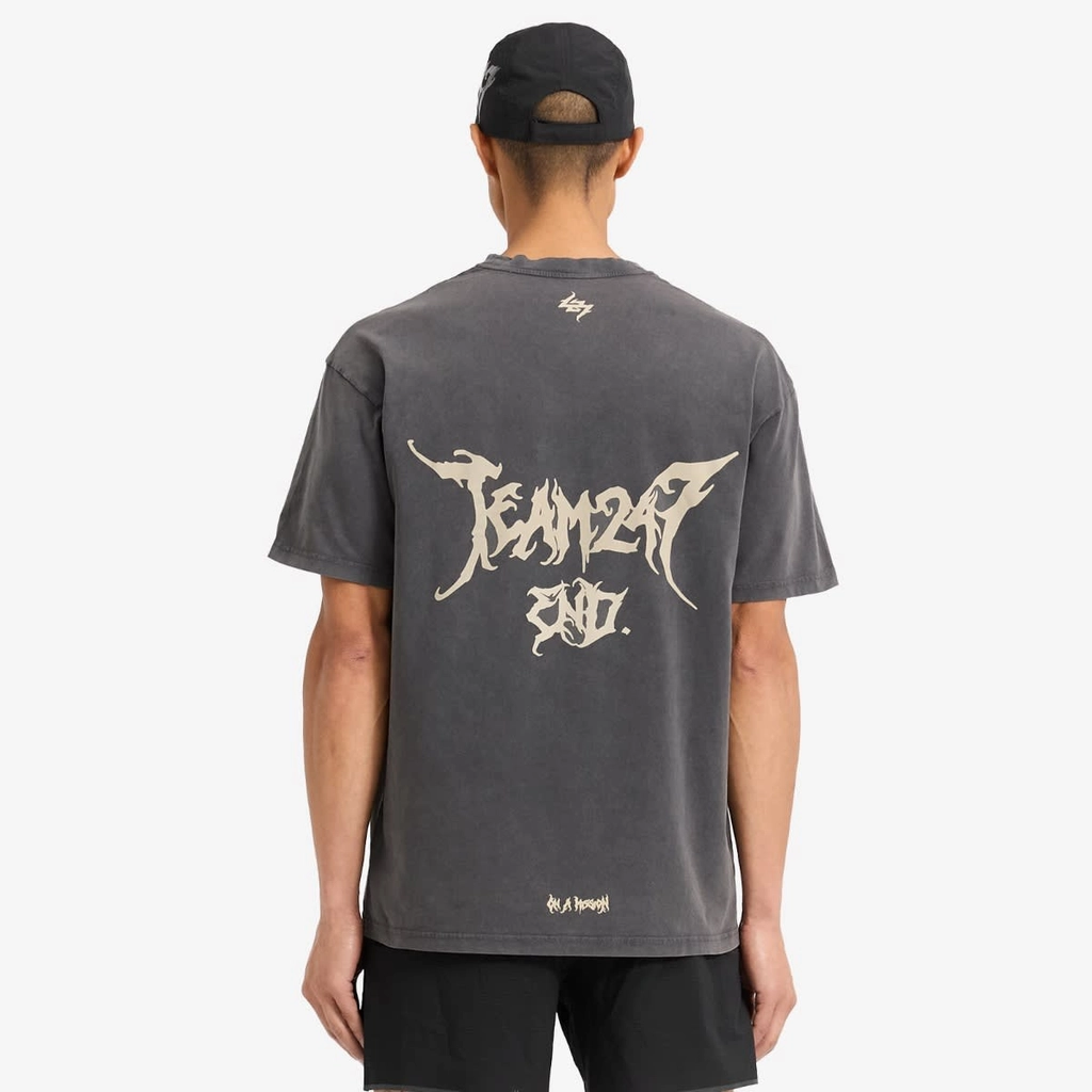 Represent END. x  Men's 247 Oversized T-Shirt Washed Grey