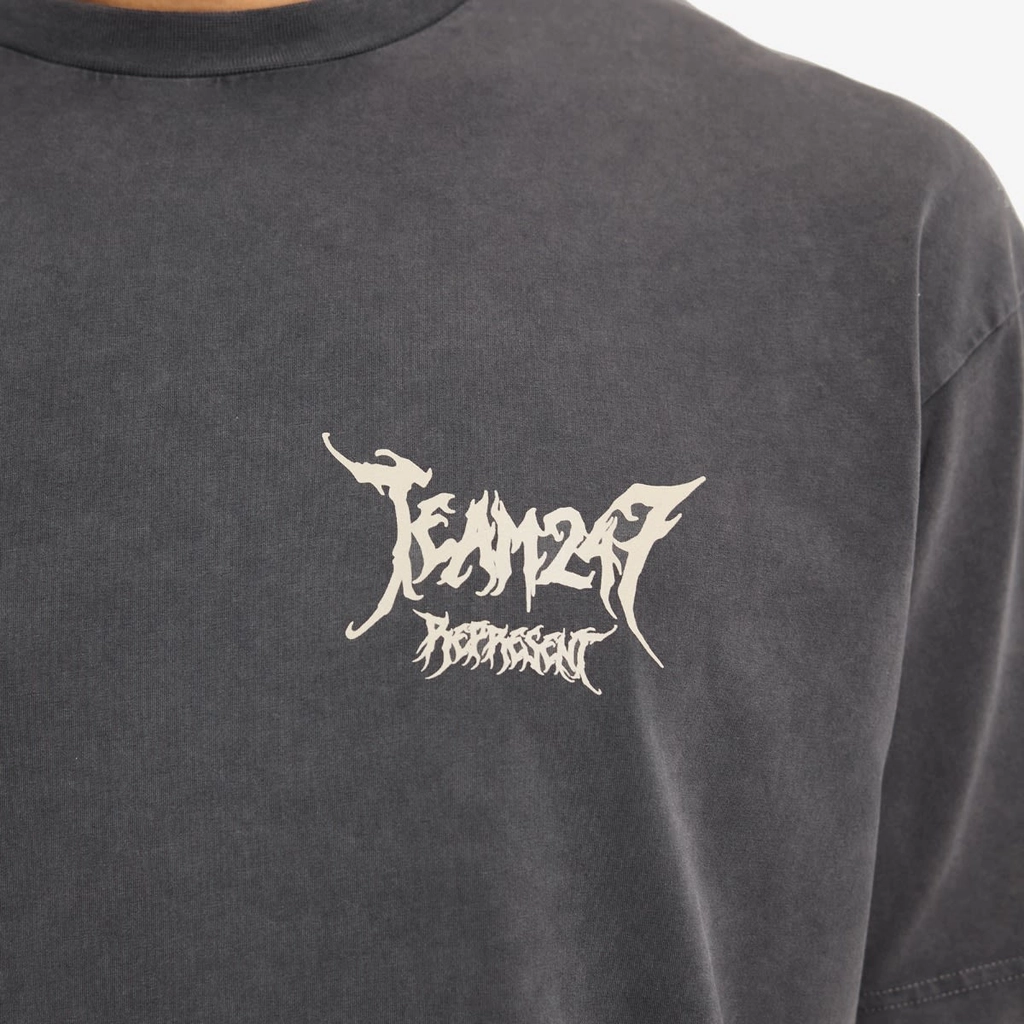 Represent END. x  Men's 247 Oversized T-Shirt Washed Grey