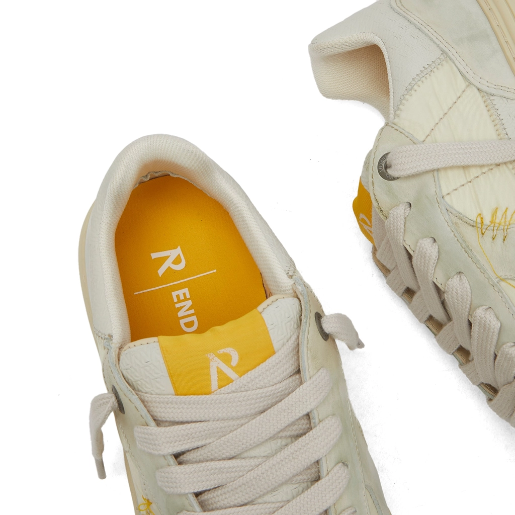 Represent END. x  Men's Virtus Sneaker Vintage White