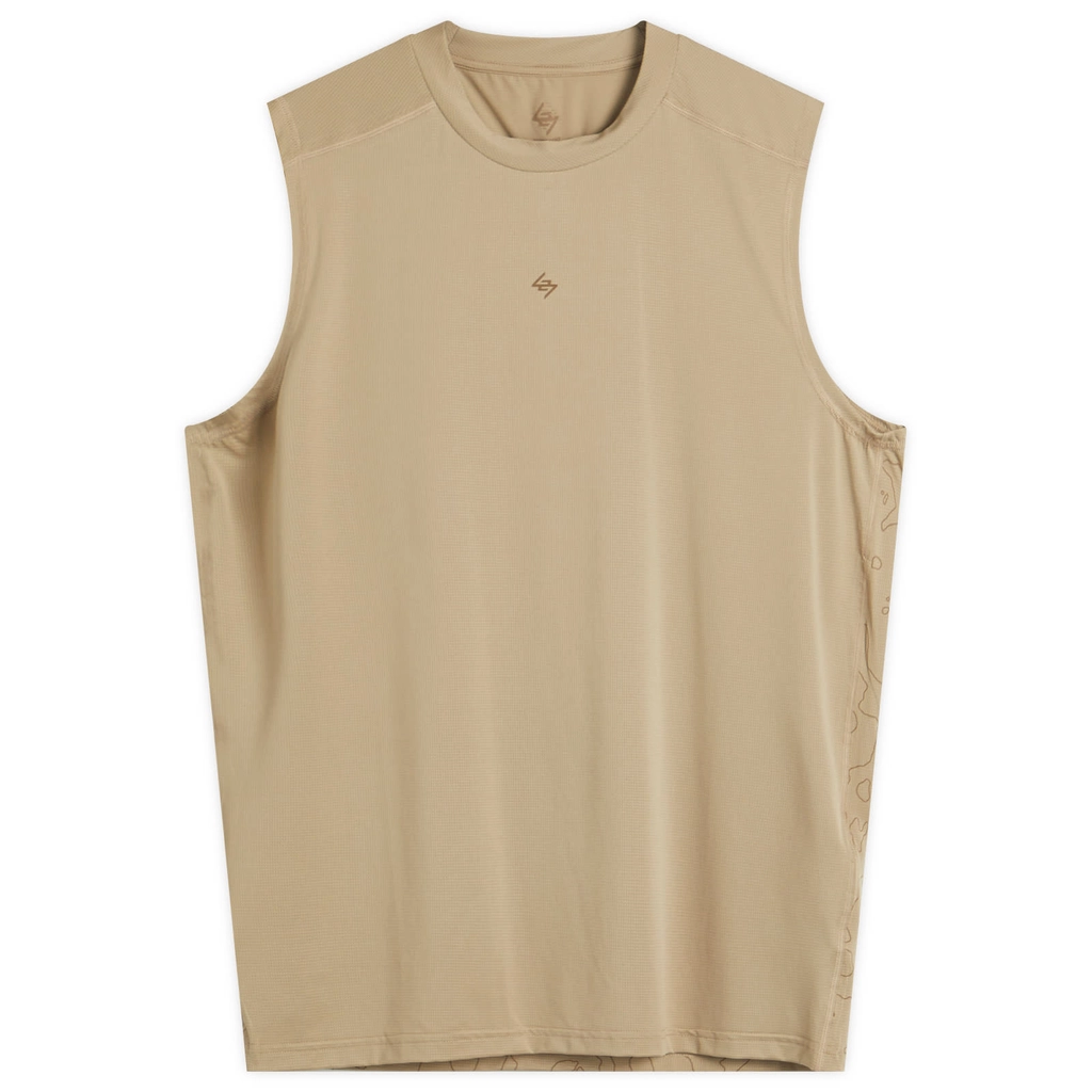 Represent Men's 247 Contour Run Tank T-Shirt Pebble