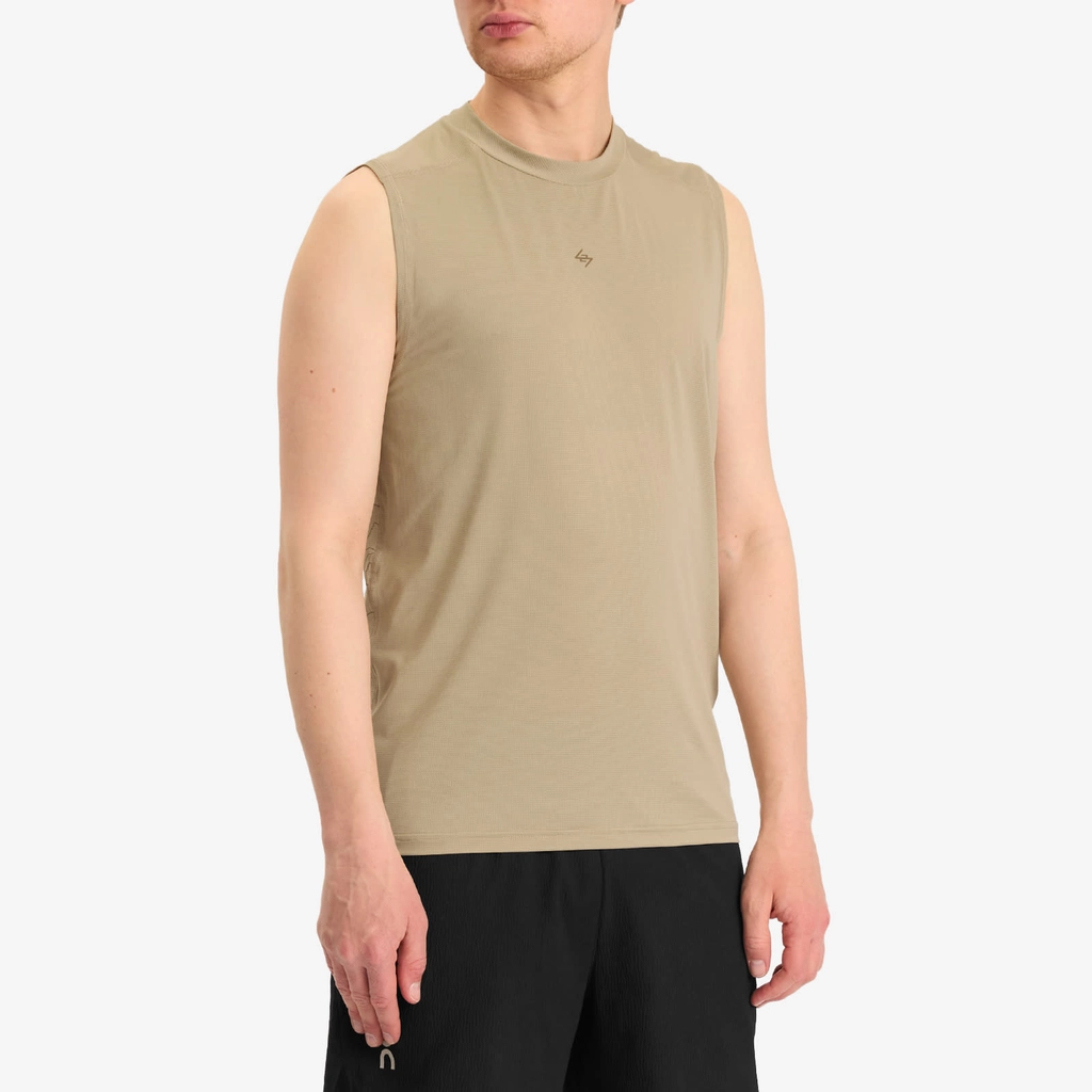 Represent Men's 247 Contour Run Tank T-Shirt Pebble