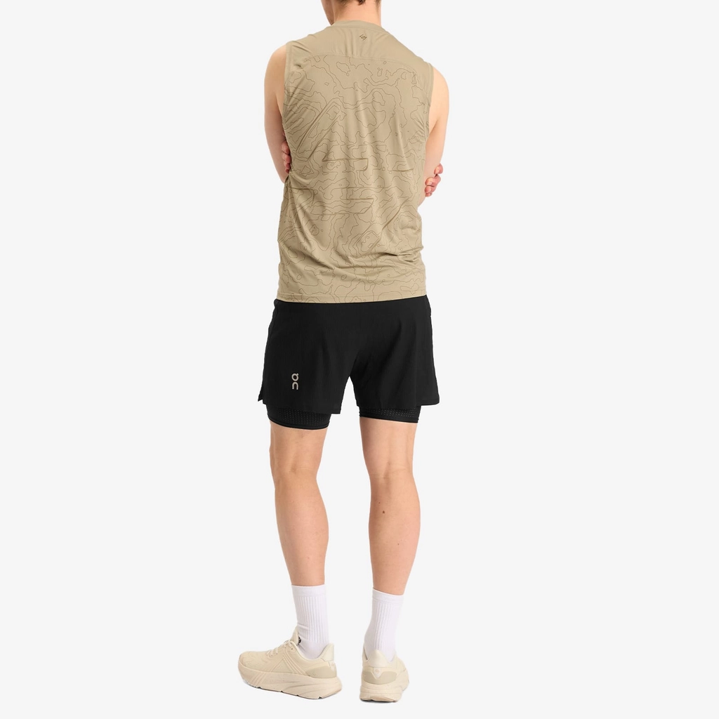 Represent Men's 247 Contour Run Tank T-Shirt Pebble