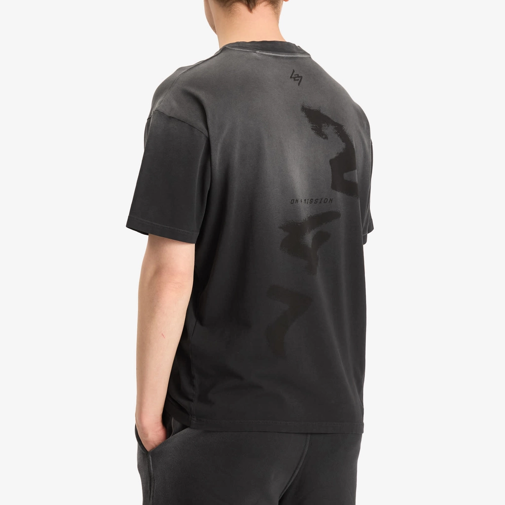 Represent Men's 247 Motion Oversized T-Shirt Aged Black