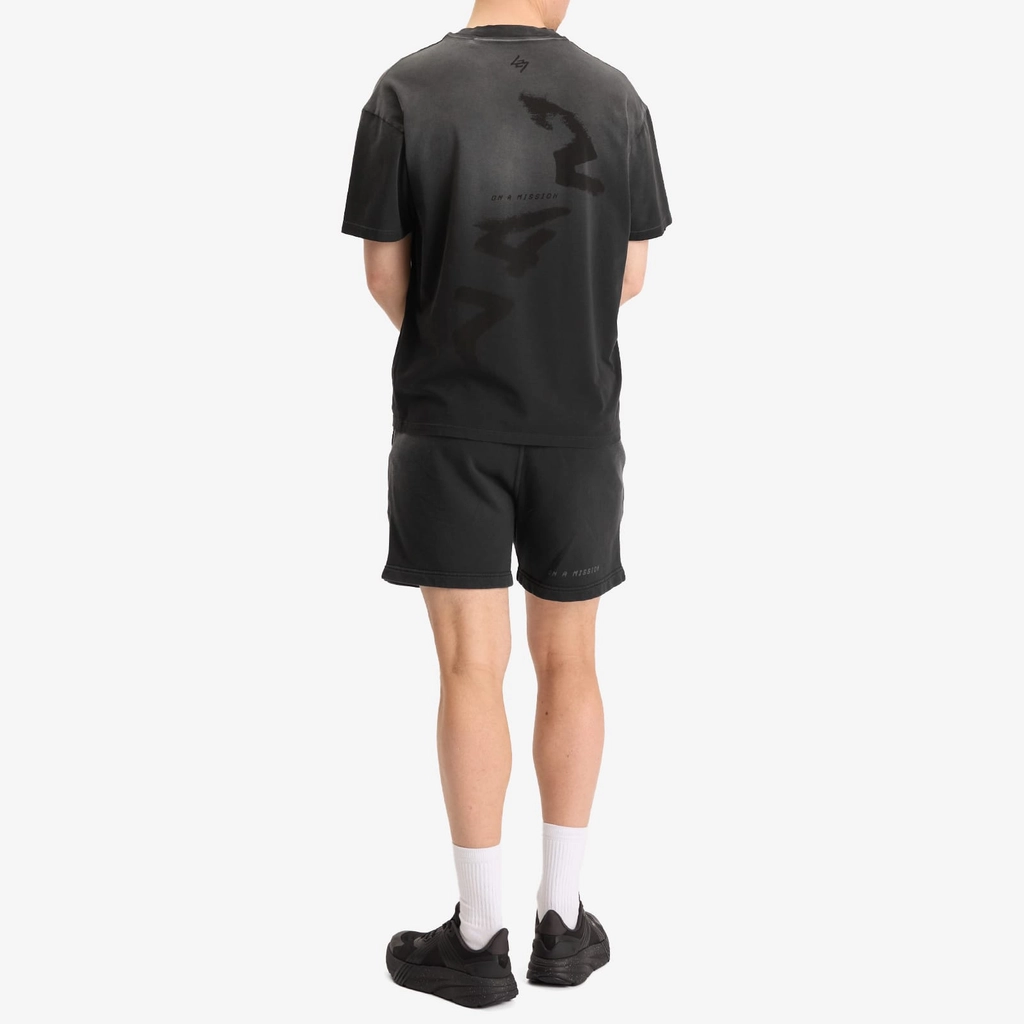 Represent Men's 247 Motion Oversized T-Shirt Aged Black
