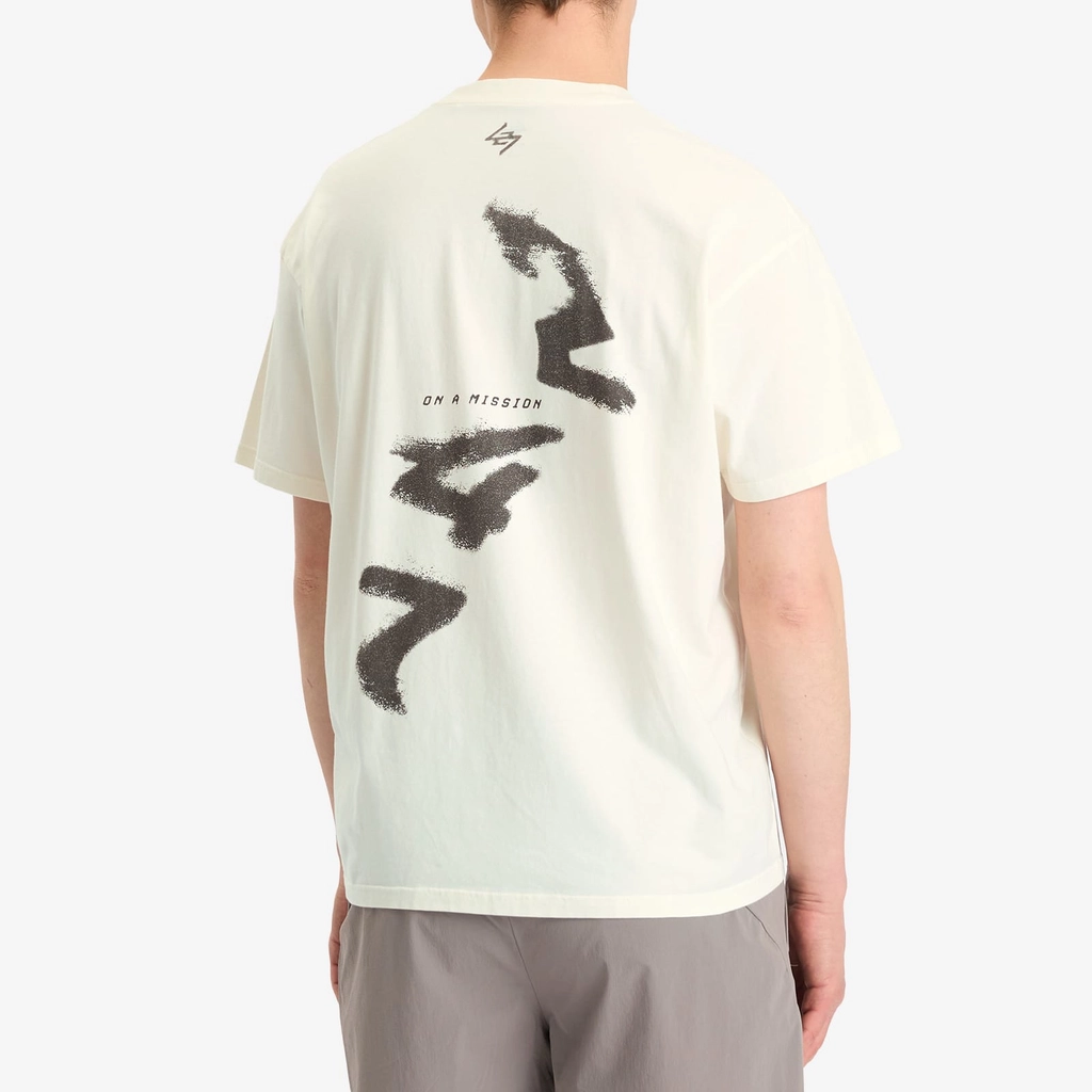 Represent Men's 247 Motion Oversized T-Shirt Flat White