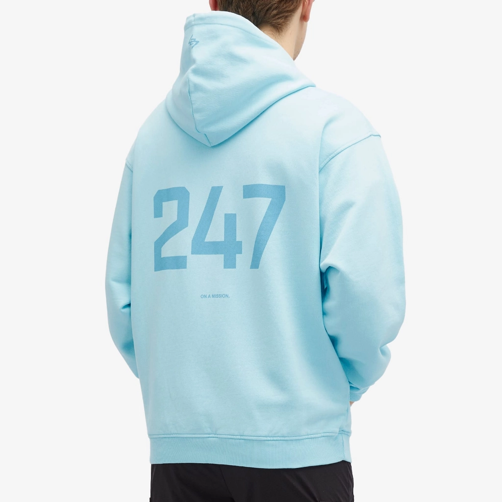 Represent Men's 247 Oversized Hoodie Ultra Blue