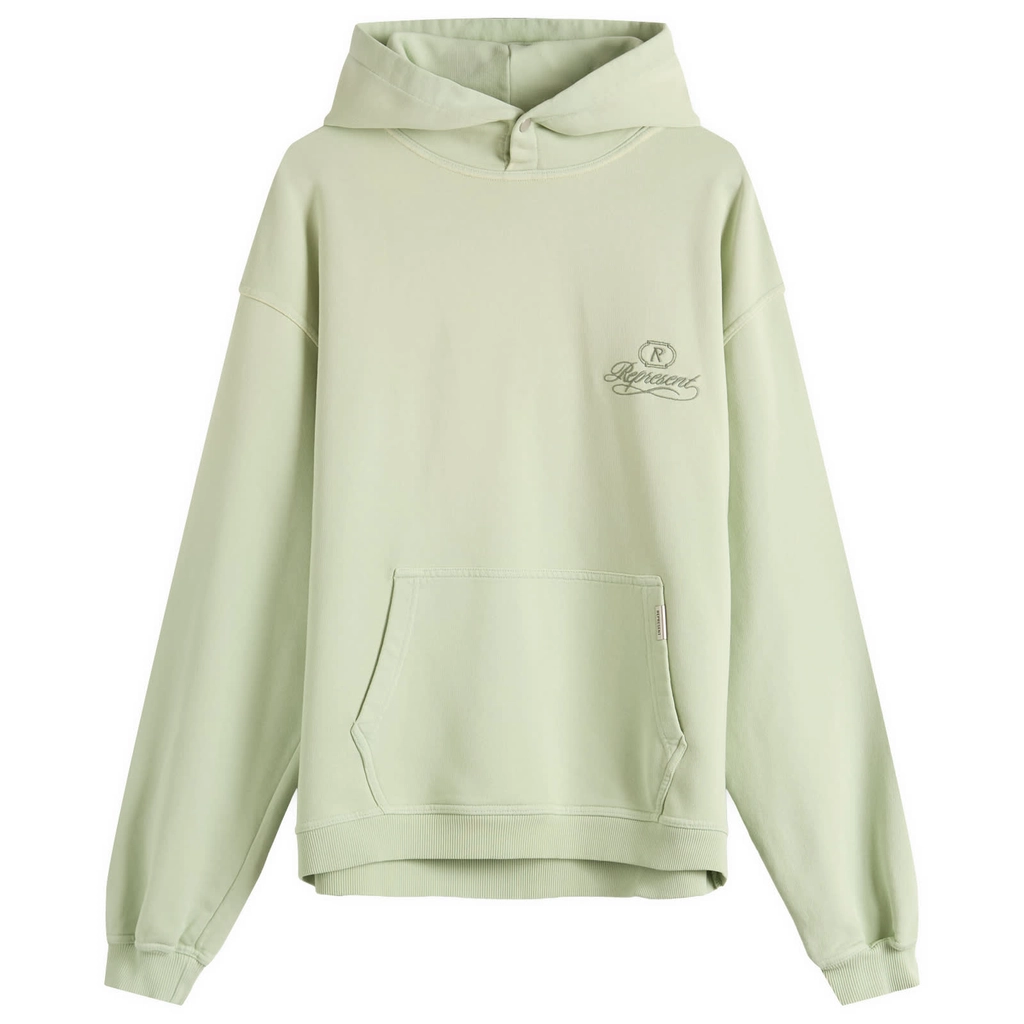 Represent Men's Gran Cru Classe Pullover Hoodie Washed Sage