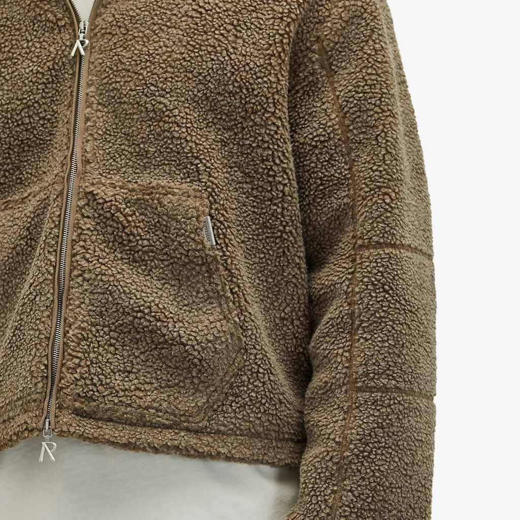 Represent Men's Hooded Fleece Jacket Rock