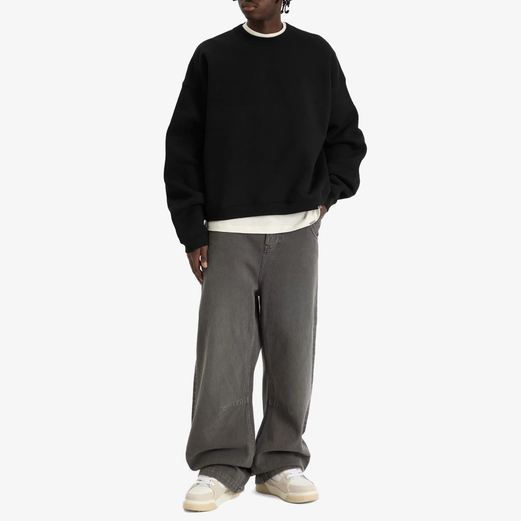 Represent Men's Initial Boxy Sweater Black