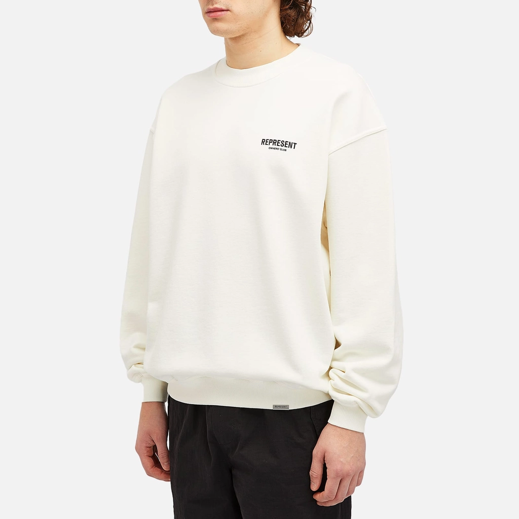 Represent Men's Owners Club Sweater Flat White
