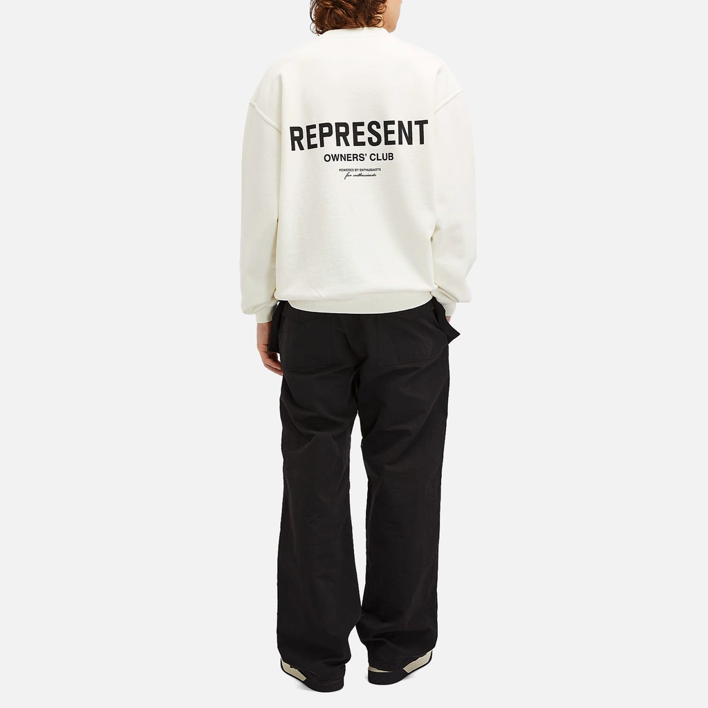 Represent Men's Owners Club Sweater Flat White