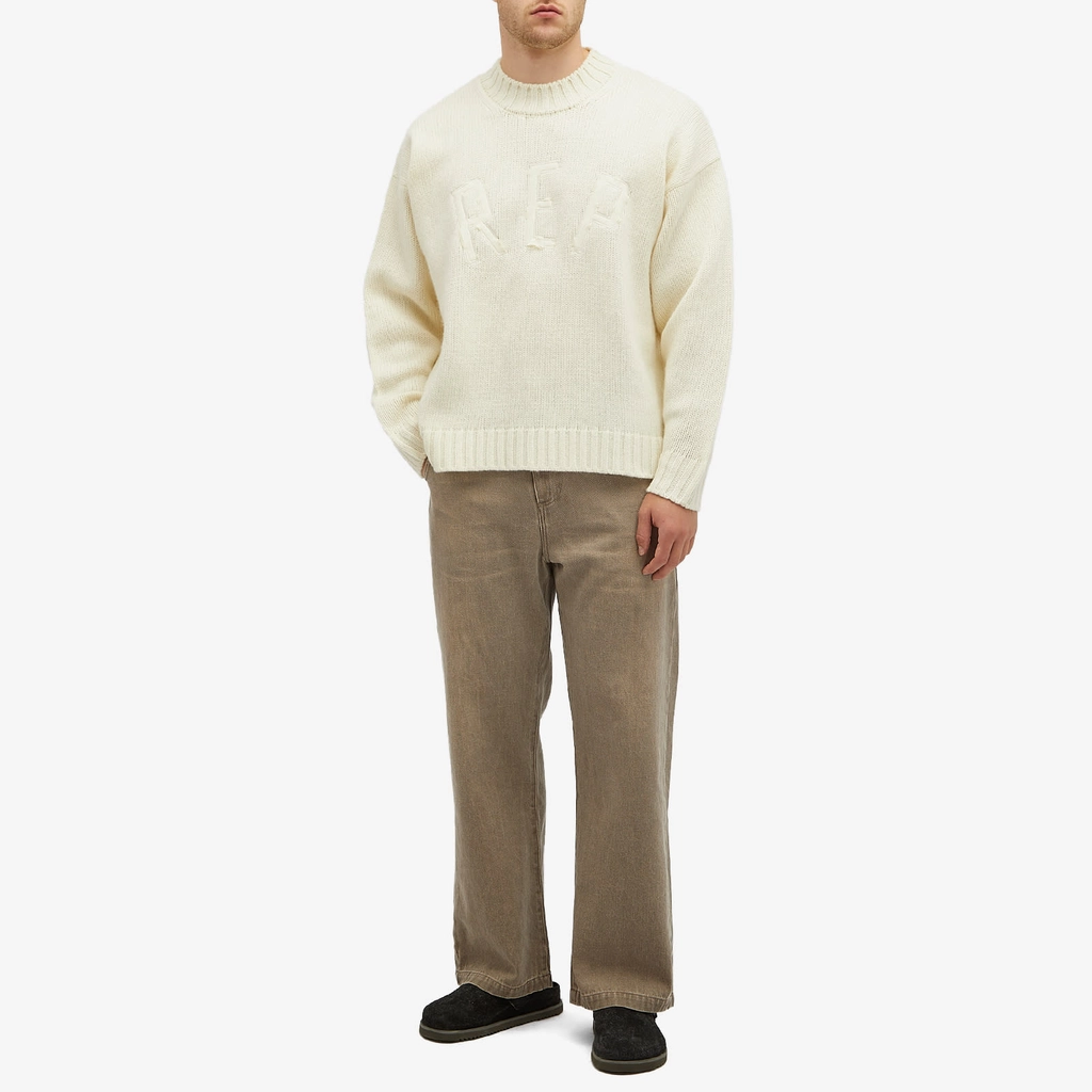 Represent Men's Rep Knit Jumper Oat