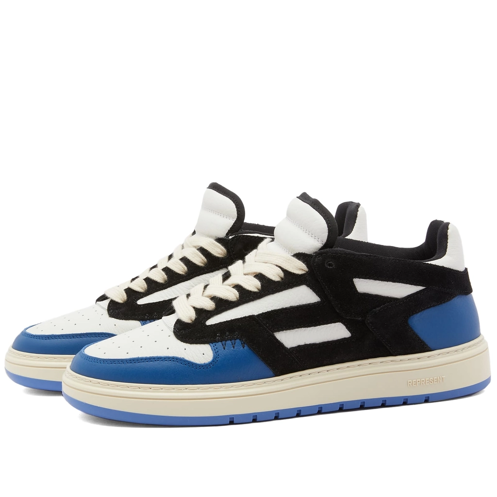 Represent Men's Reptor Low Sneaker Black/Cobalt Blue