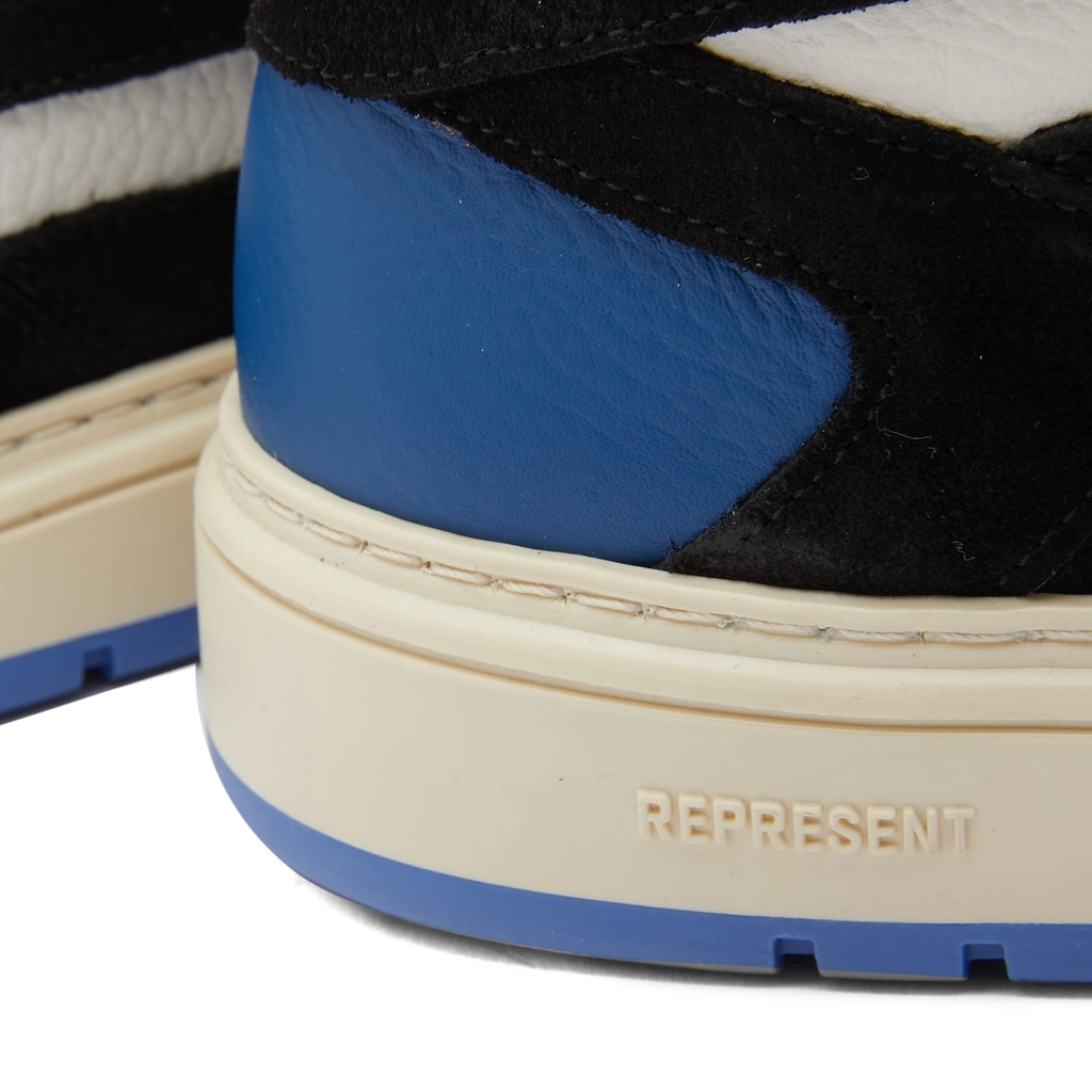 Represent Men's Reptor Low Sneaker Black/Cobalt Blue