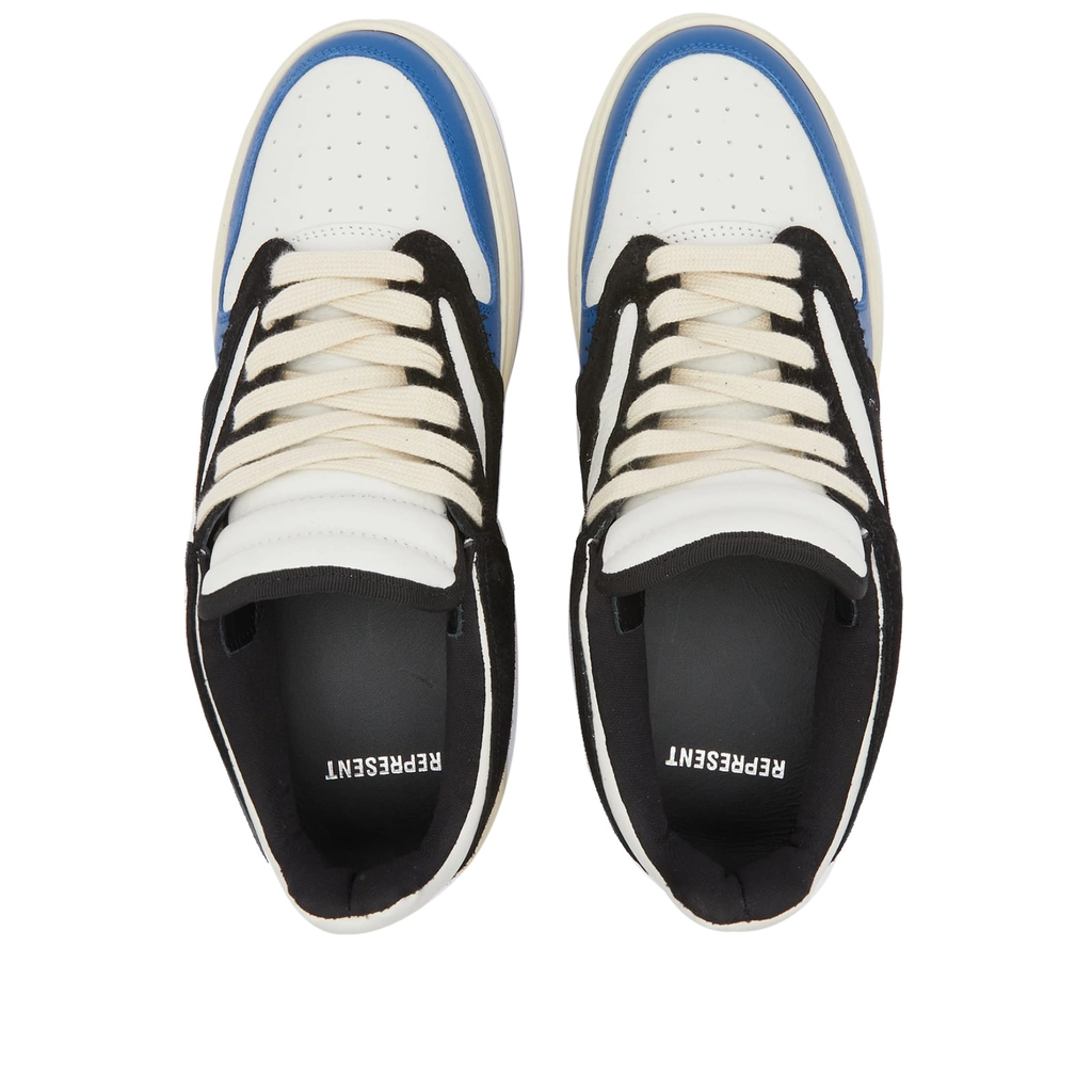 Represent Men's Reptor Low Sneaker Black/Cobalt Blue