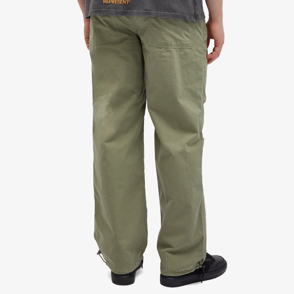 Represent Men's Ripstp Parachute Pant Khaki