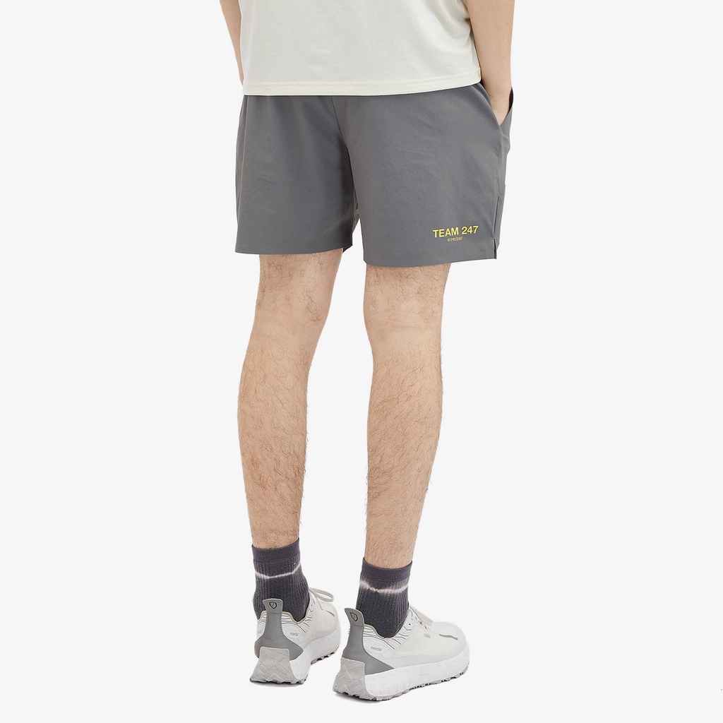 Represent Men's Team 247 Fused Short Pewter/Lemon