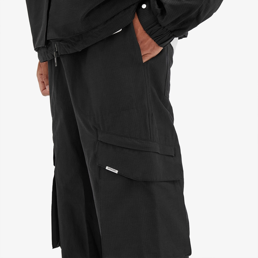 Represent Men's Tech Cargo Pant Jet Black