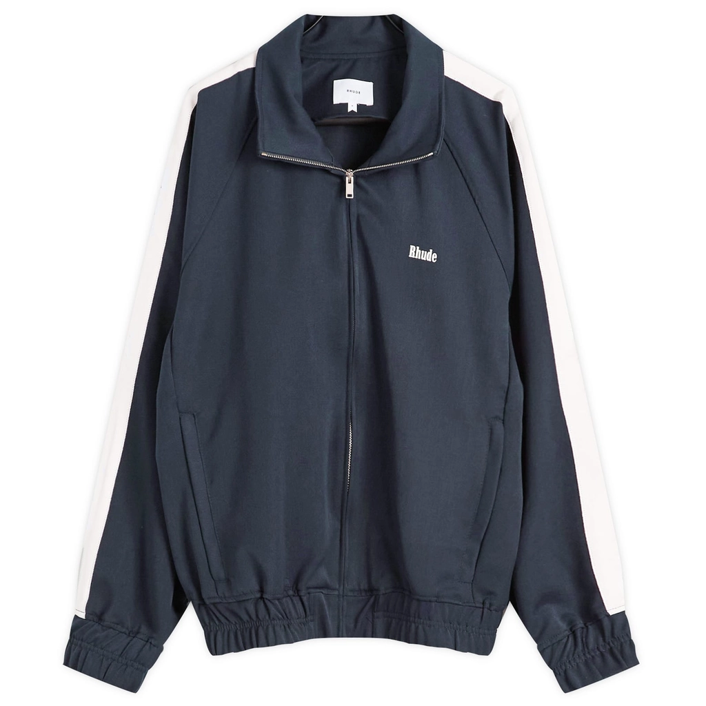 Rhude Men's Hamptons Traxedo Track Jacket Navy