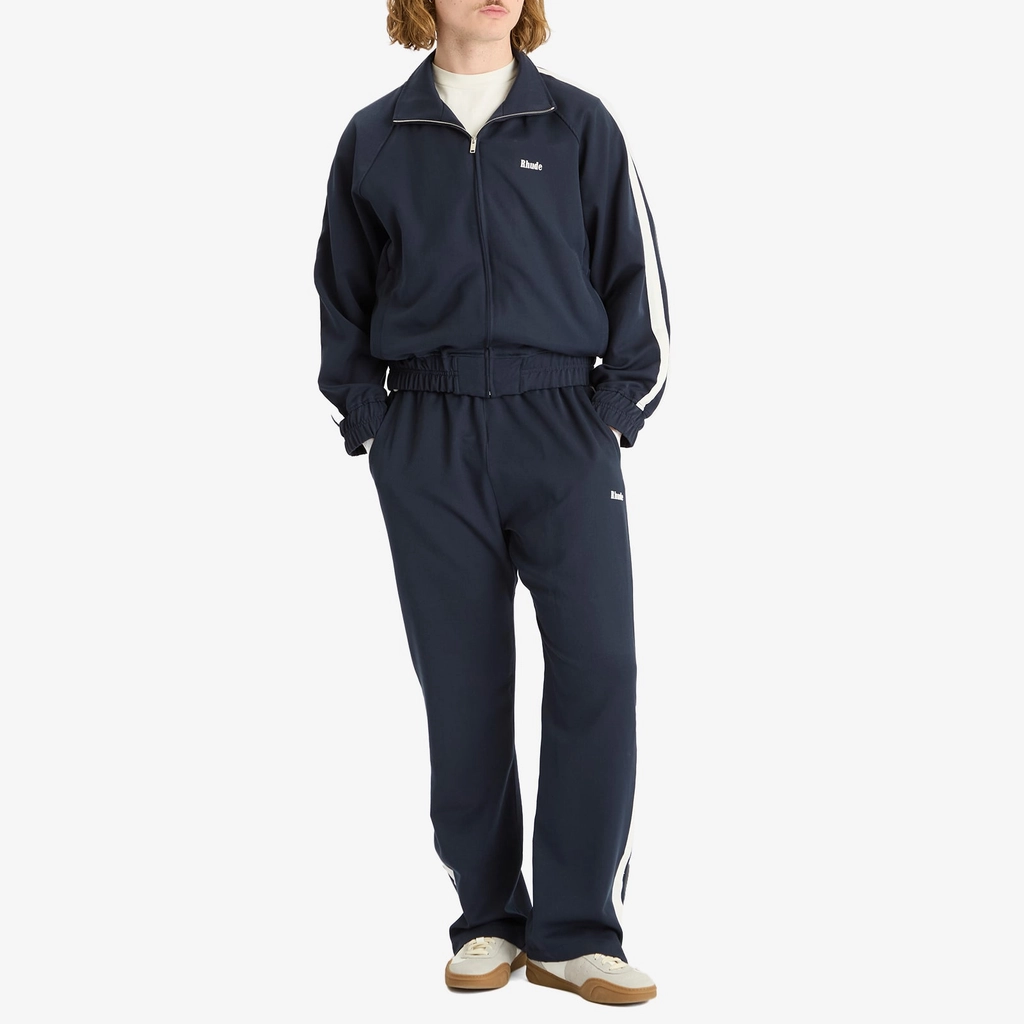 Rhude Men's Hamptons Traxedo Track Jacket Navy