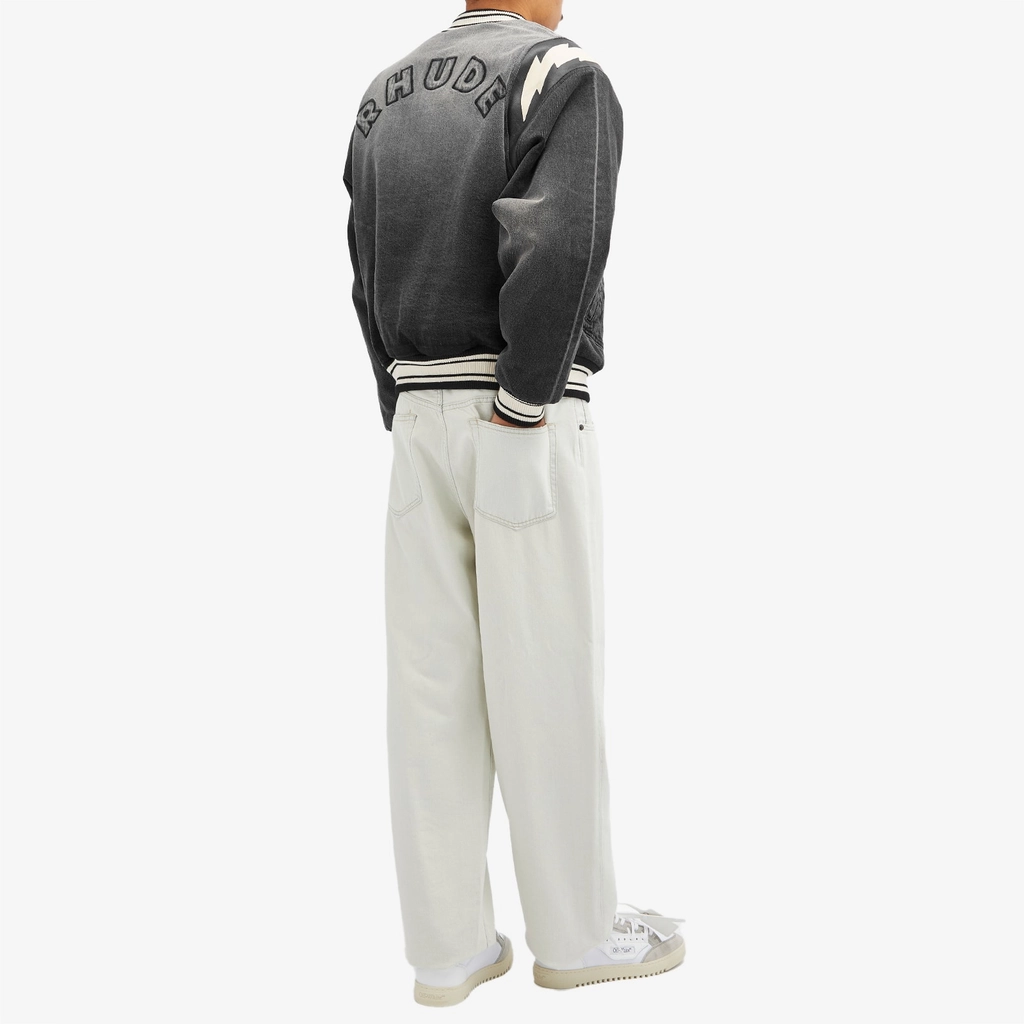 Rhude Men's Lighting Bomber Jacket Black