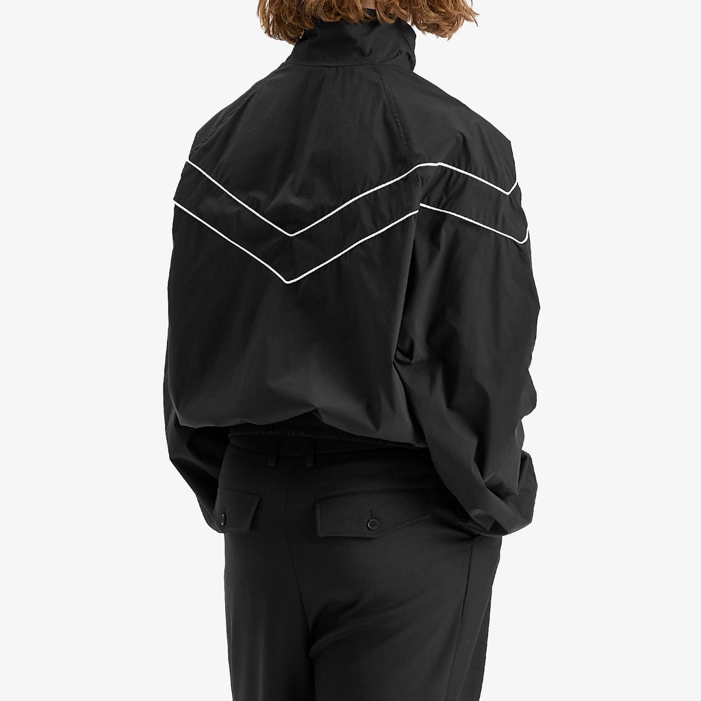 Rhude Men's Piping Raglan Track Jacket Black