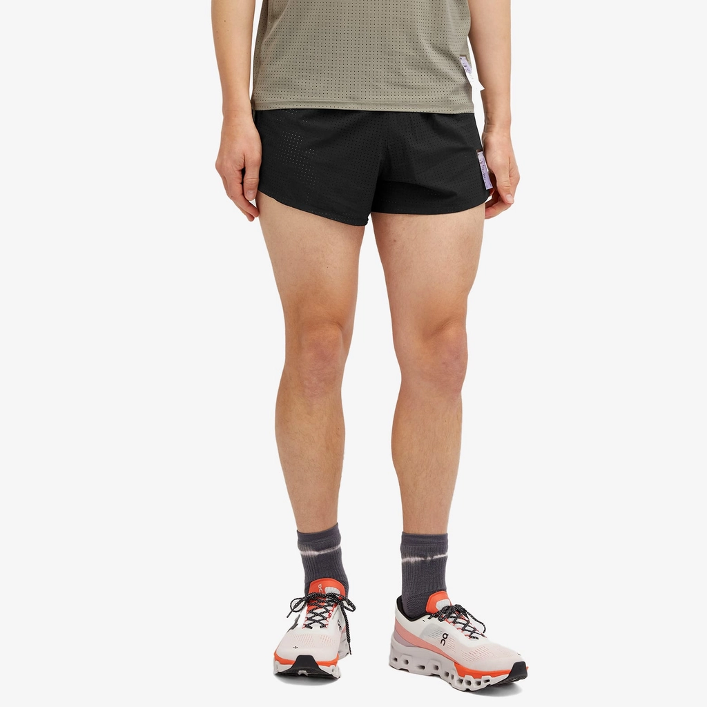 Satisfy Men's Space-O™ 2.5 Distance Shorts Black