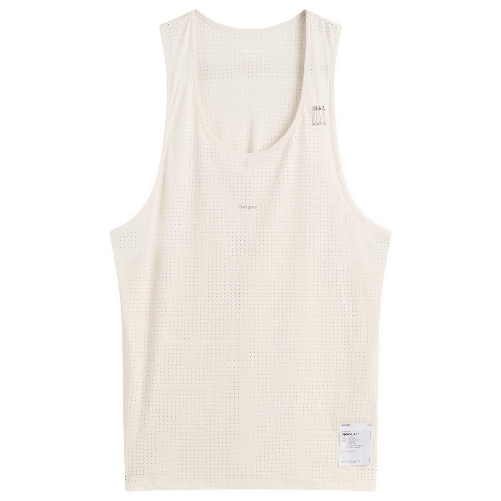 Satisfy Men's Space-O Singlet Off-White