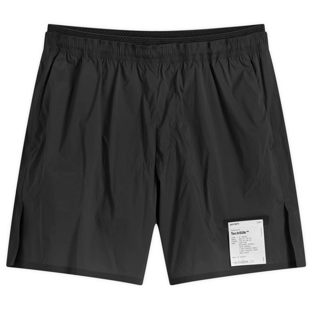 Satisfy Men's TechSilk  5  Shorts Black