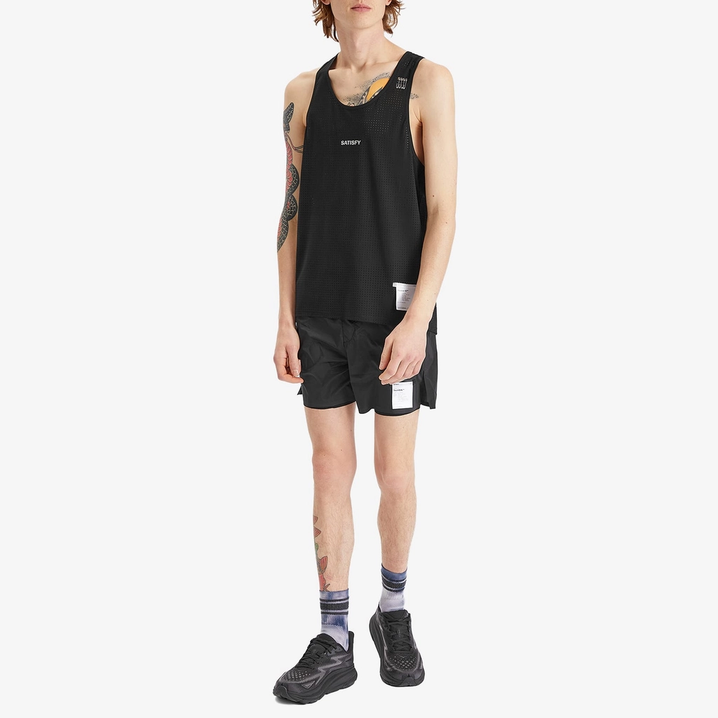 Satisfy Men's TechSilk  5  Shorts Black