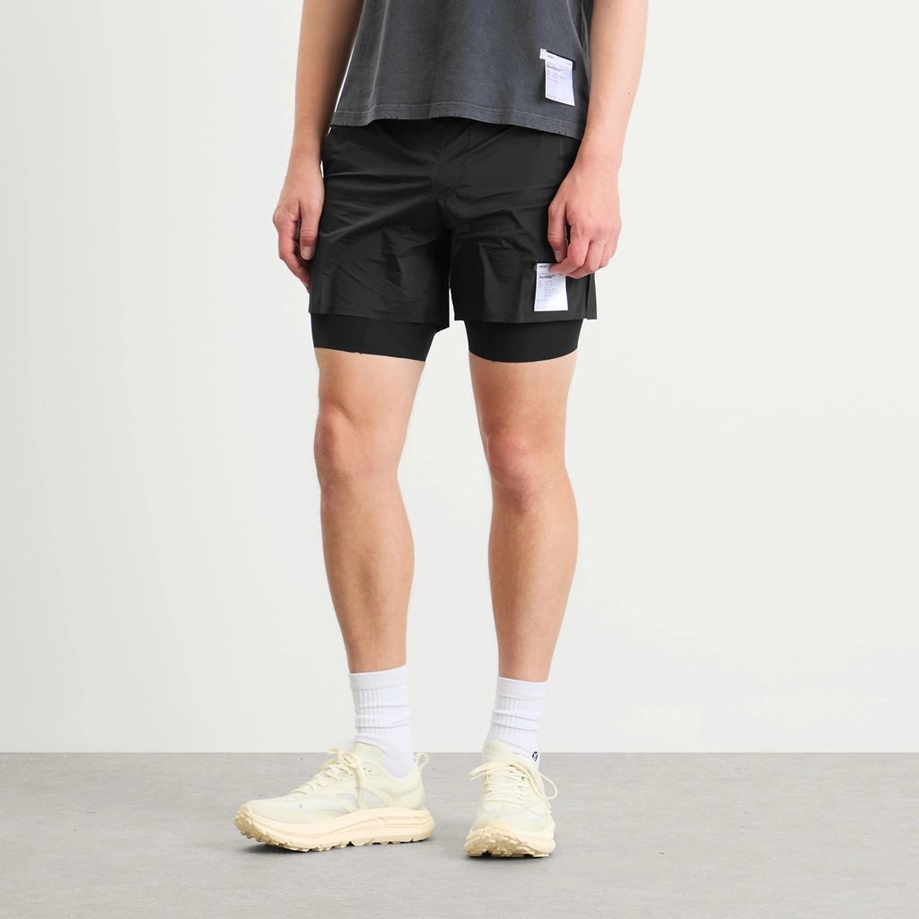 Satisfy Men's TechSilk  5" Shorts Black