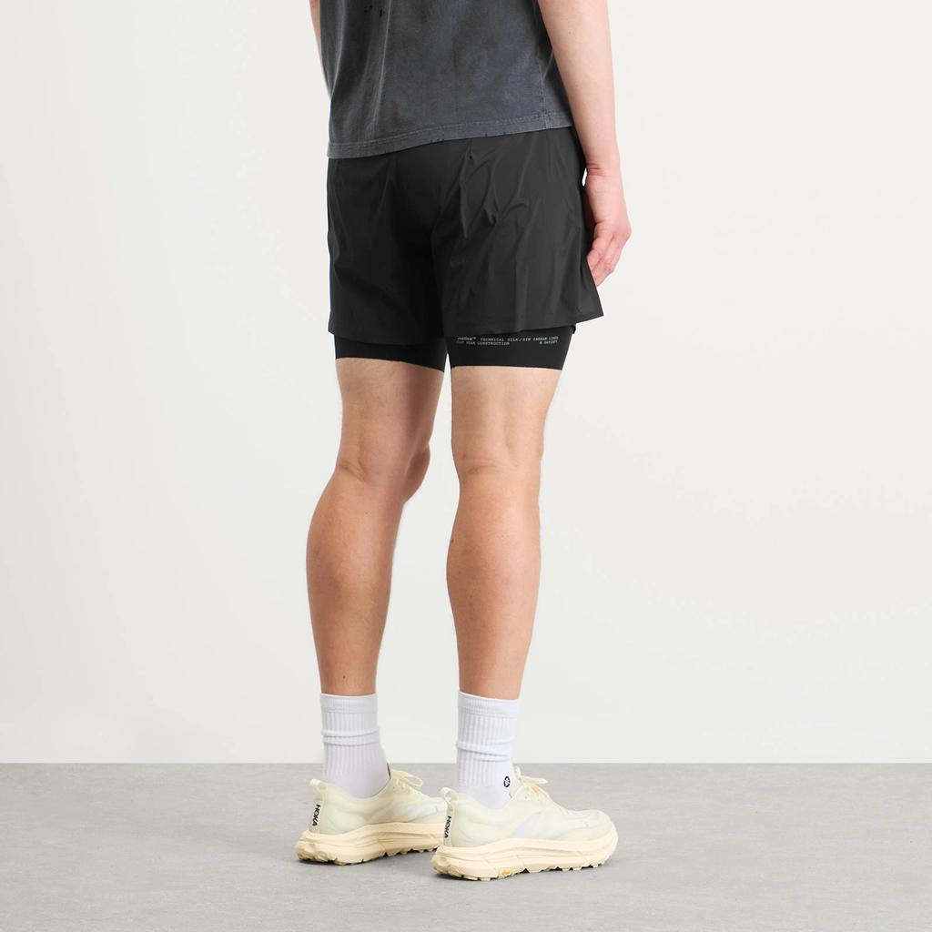 Satisfy Men's TechSilk  5" Shorts Black