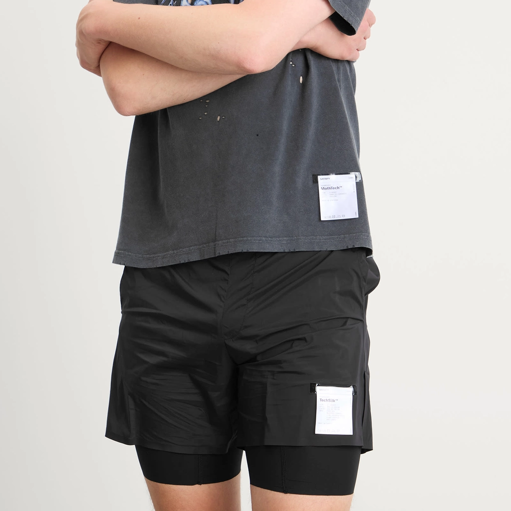 Satisfy Men's TechSilk  5" Shorts Black